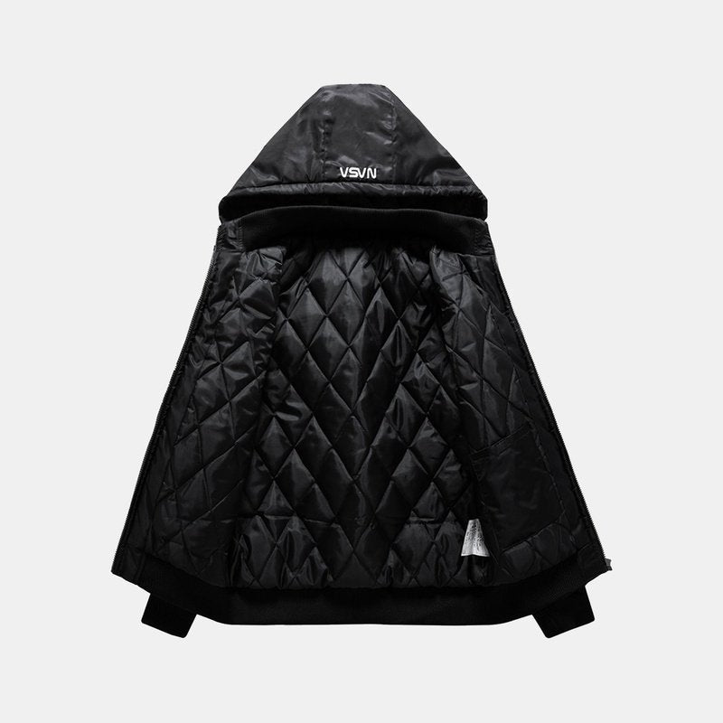 NASA Embroidery Hooded Jacket