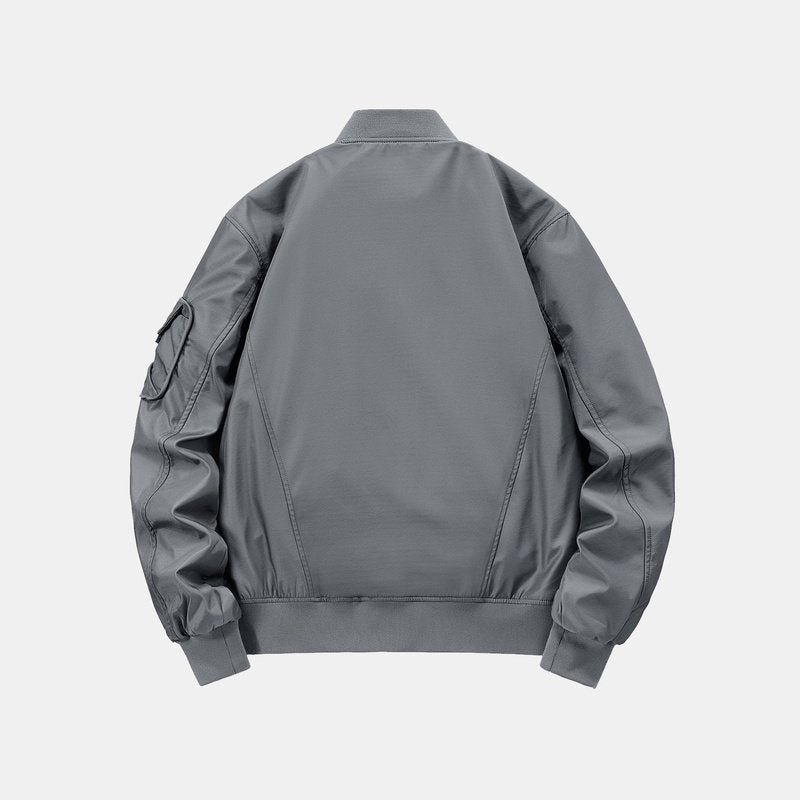 Multi Pockets Bomber Jacket