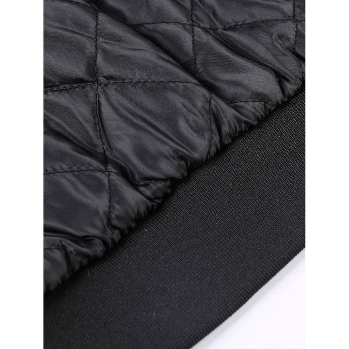 Quilted Lined Funnel Jacket