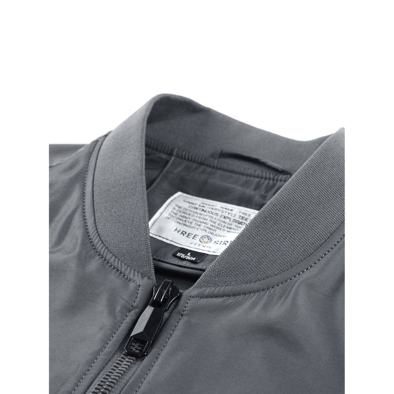 Multi Pockets Bomber Jacket