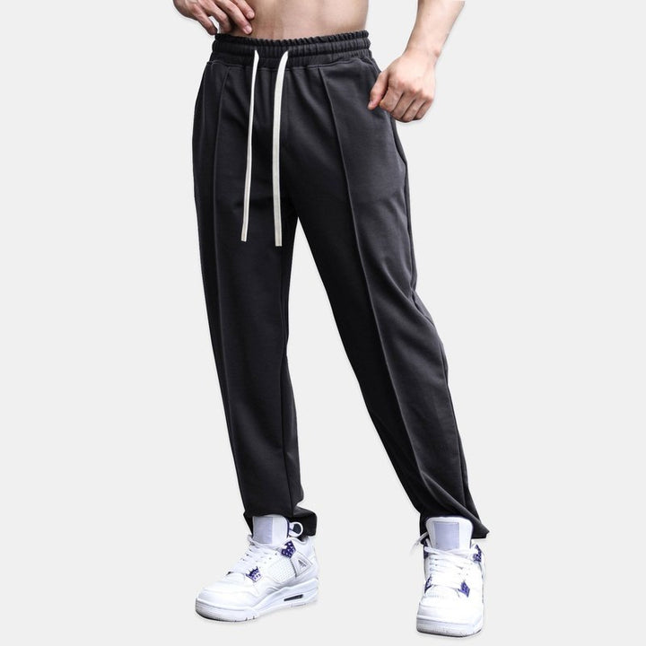 Tapered Pants With Pintuck