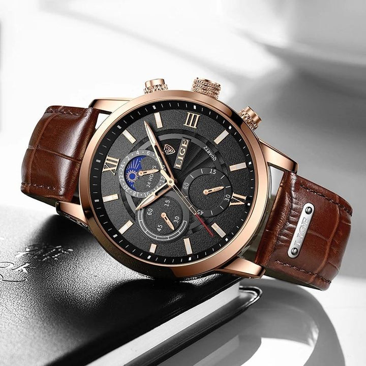 LIGE Classic Sports Watch