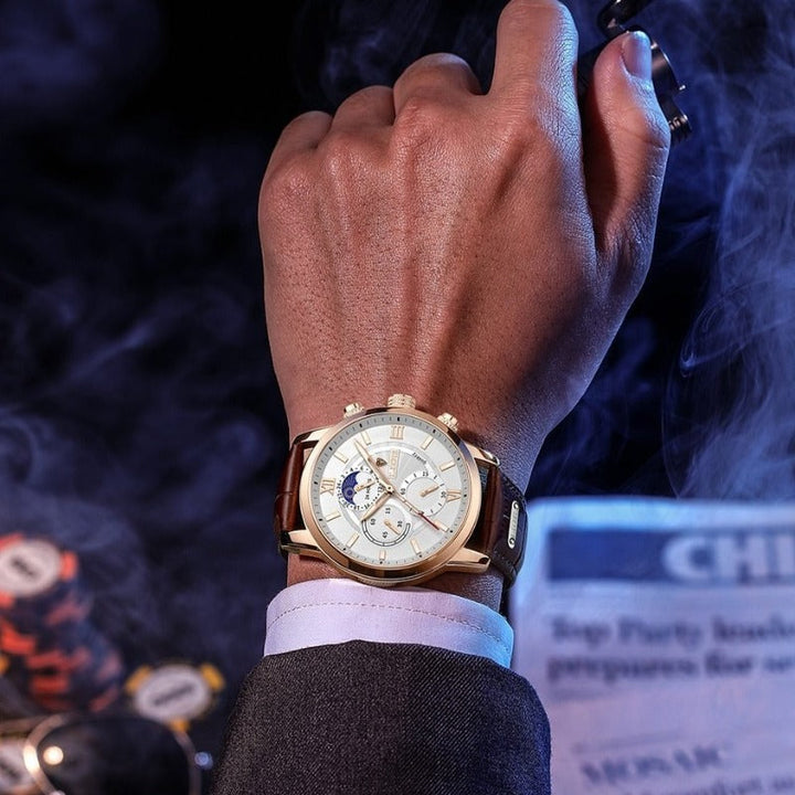 LIGE Classic Sports Watch