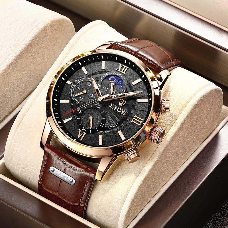 LIGE Classic Sports Watch